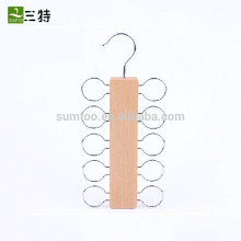 luxury wooden tie belt hangers